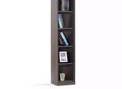 Bücherregal Bücherschrank Standregal Kinderregal Regal Holz Grau Regale